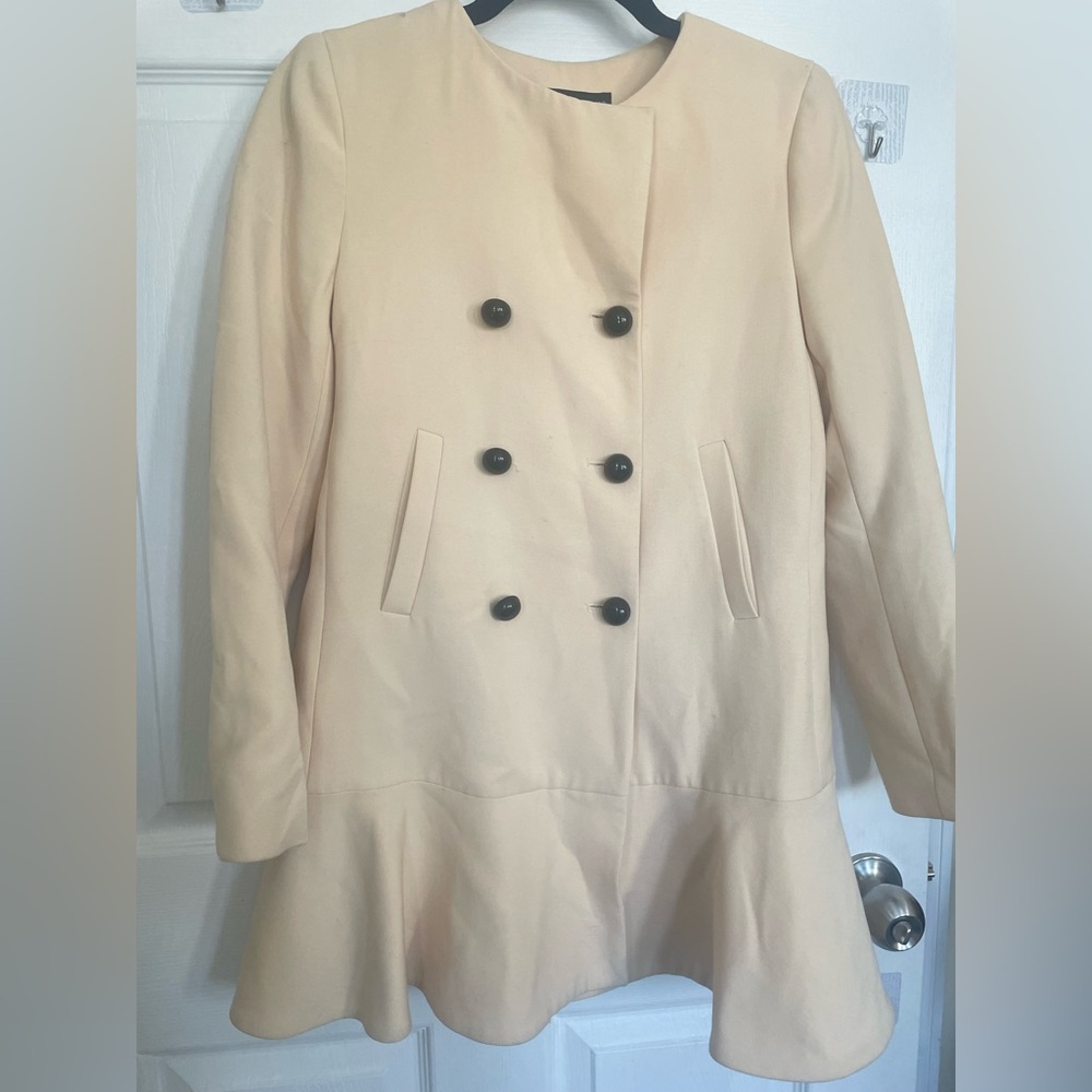 Zara peach color coat